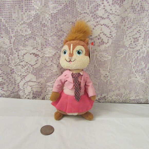 Ty Other - Ty Beanie Baby Brittany the Chipmunk Alvin and the Chipmunks the Squeakquel